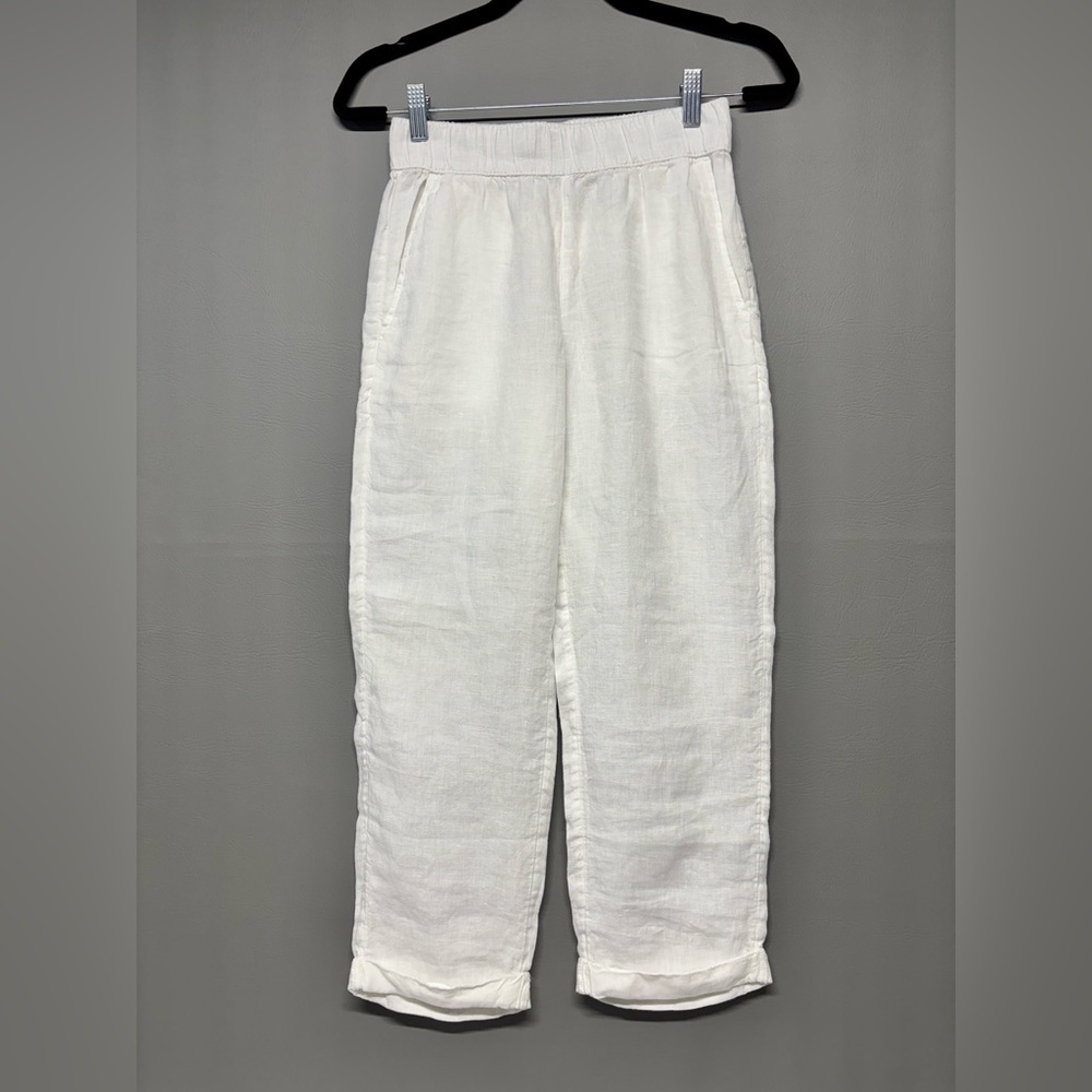 ✨RACHEL  Roy White Linen Pants Size XS